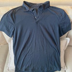 Lululemon Navy Short Sleeve Polo - Size L